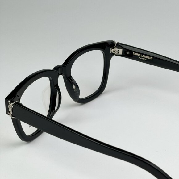 Saint Laurent SLM124 OPT 001 BRAND NEW Eyeglasses Black Cat Eye Unisex - Picture 9 of 12